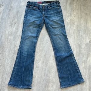 Adriano Goldschmied jeans. Size 26R flared